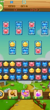 Animal Pop Fun - Match 3 Games screenshot