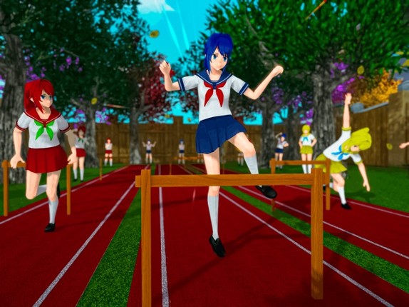Anime High School Girl Game screenshot