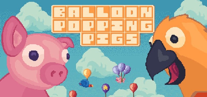 Balloon Popping Pigs Game Cover