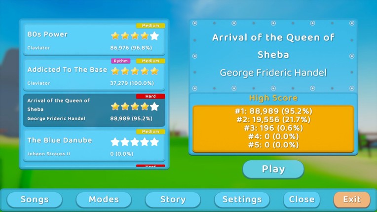 Claviator screenshot