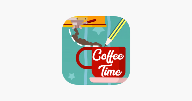 Coffee Time Cat Image