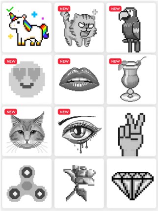 Colors by Number® – No.Draw® screenshot