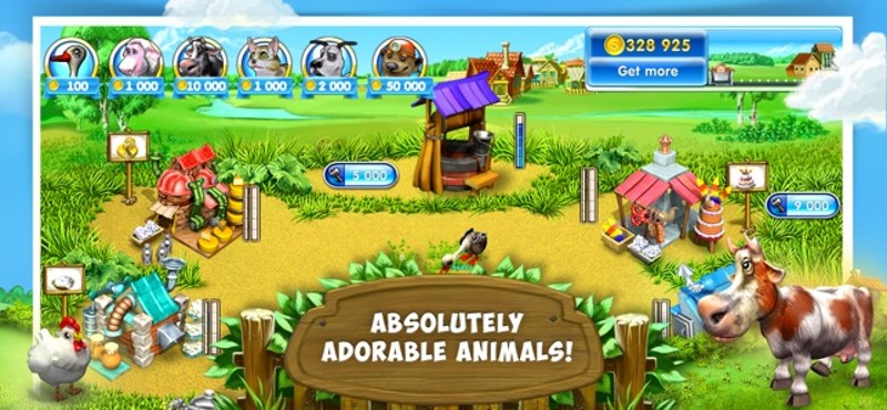 Farm Frenzy 3: Village Lite screenshot