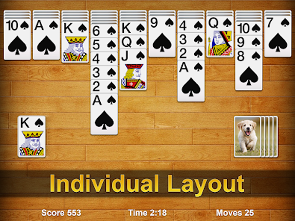 Spider Solitaire screenshot