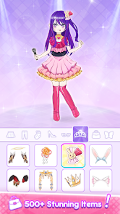 Anime Dress Up & Makeup Doll Image