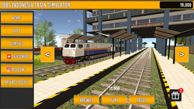 IDBS Indonesia Train Simulator Image