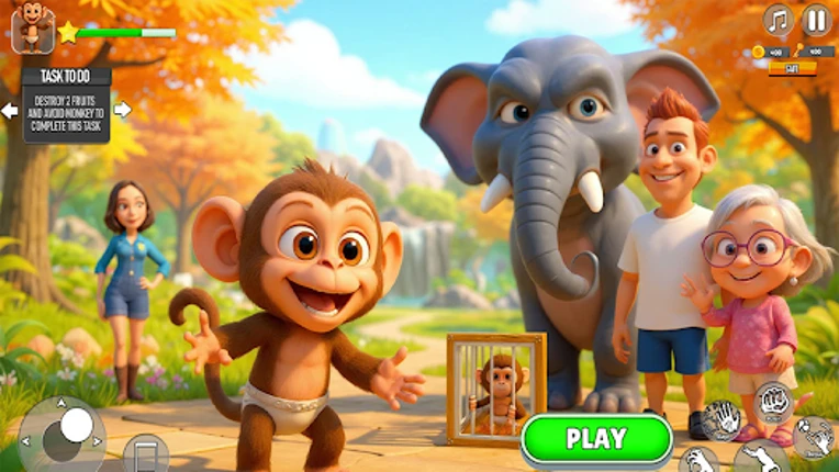 Pranks Monkey Animal Simulator Image