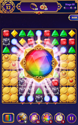 Jewels Crush Magic Match 3 screenshot