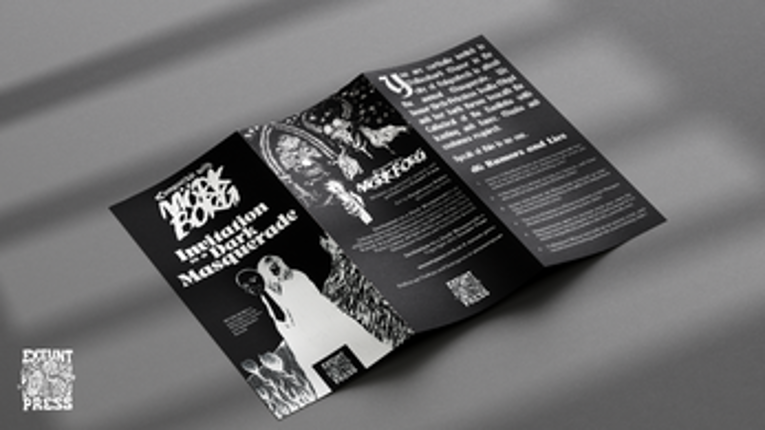 Invitation to a Dark Masquerade for MÖRK BORG Image