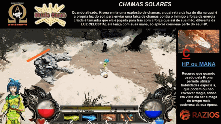 Krona "Battle Chase" screenshot