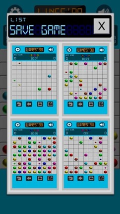Lines 98 - Color Balls Classic screenshot