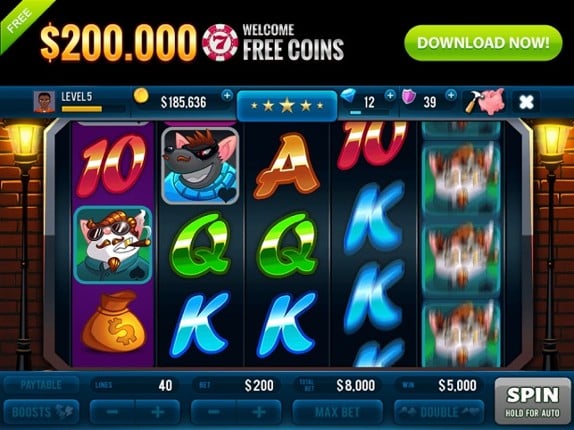 Mafioso Casino Slot Machine screenshot