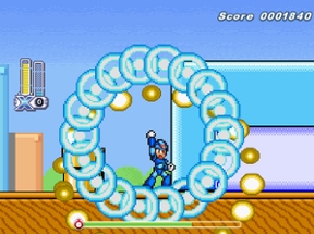 MEGAMAN IN SUPER MARIO BROS Image