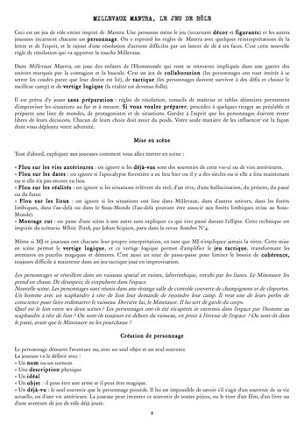 Millevaux Mantra screenshot