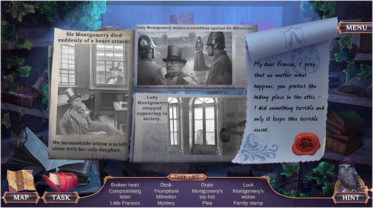 Ms. Holmes: The Milverton Plot Collector's Edition screenshot