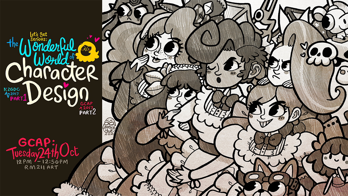 Games like NZGDC17 & GCAP17 Wonderful World of Character Design Talk Slides & Bonus Content