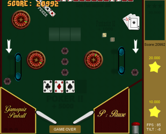 Pinball screenshot