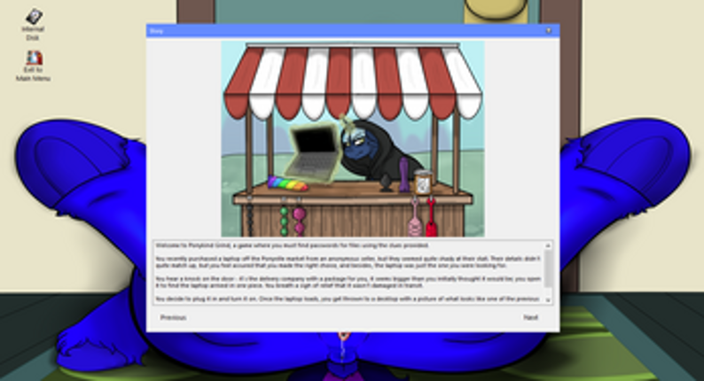 Ponykind Grind (Pony Laptop Hacking Sim) Image