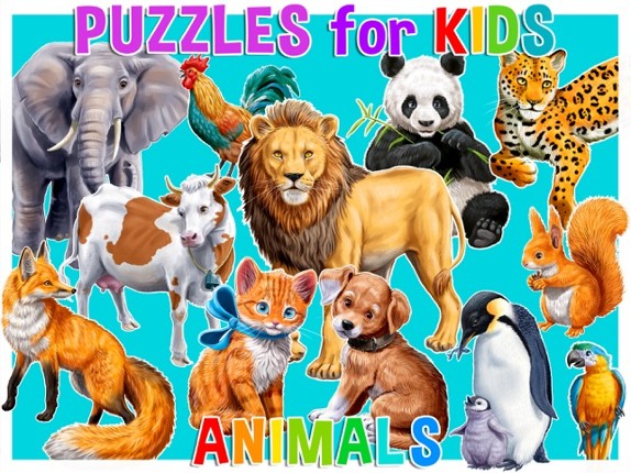 Puzzle games for kids: Animal Image