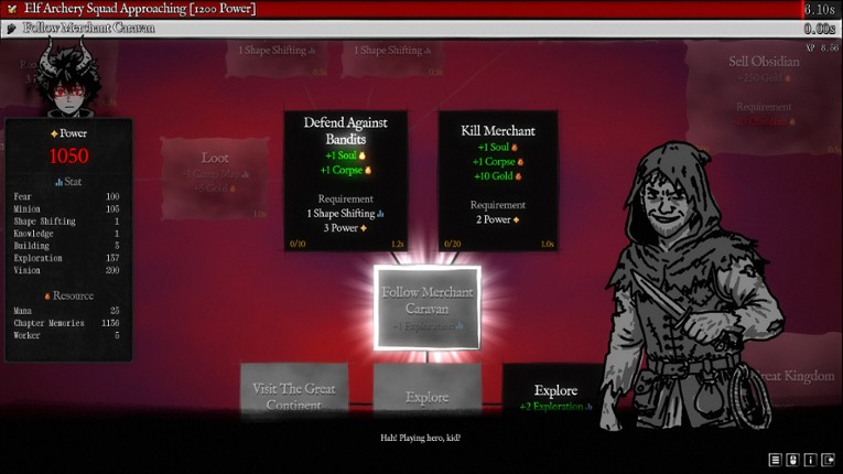 Reincarnated as a Dark Lord Before Taking Over the World with Power 999999999 screenshot