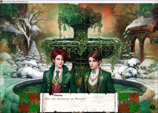 Trevor at the Collegium of Celtic Wizardry (Historical Gay Romance Visual Novel) Image