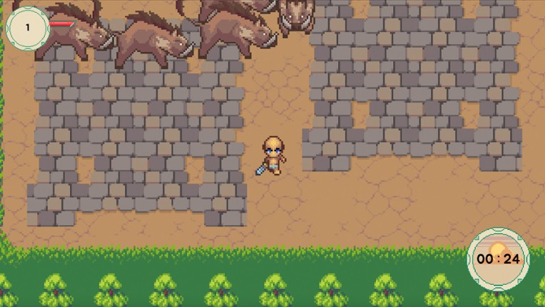 Wild boar survival screenshot