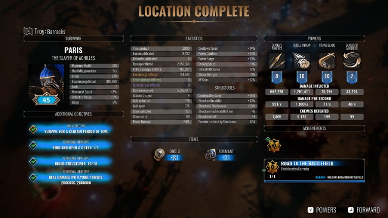 Achilles: Survivor screenshot