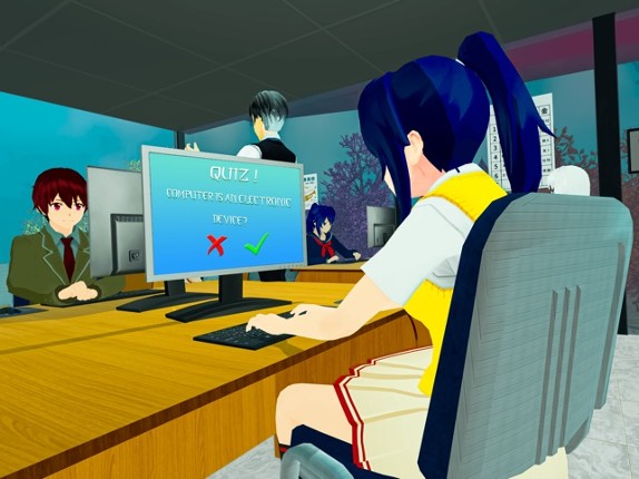 Anime High School Girl Game screenshot