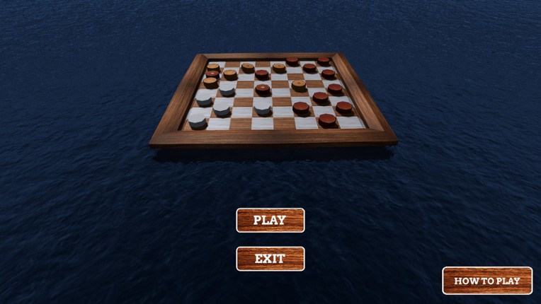 Checkers Board Game Simulator Multiplayer Image