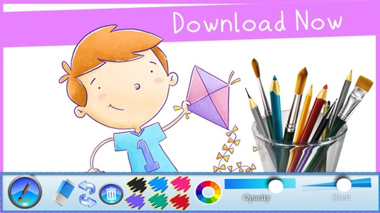 Coloring &amp; Drawing Idea.s for Toddler.s HD - Children's Educational Painting Games Image