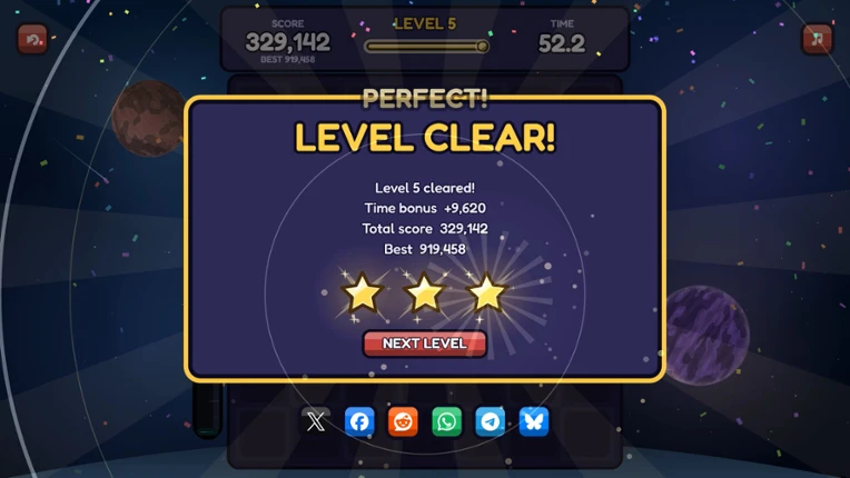 DOPA-MATCH3: Cosmic Journey screenshot
