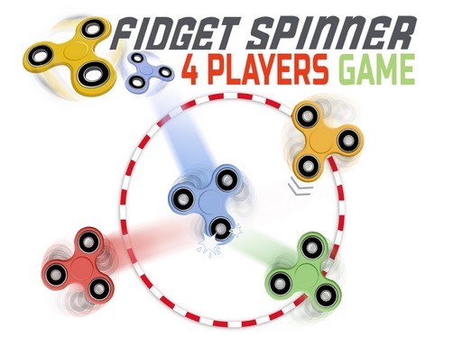 Games like Fidget spinner: 4 players game