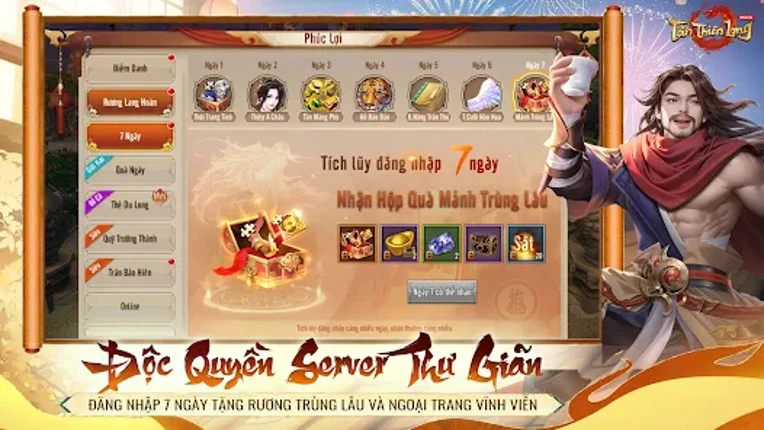 Tân Thiên Long Mobile screenshot