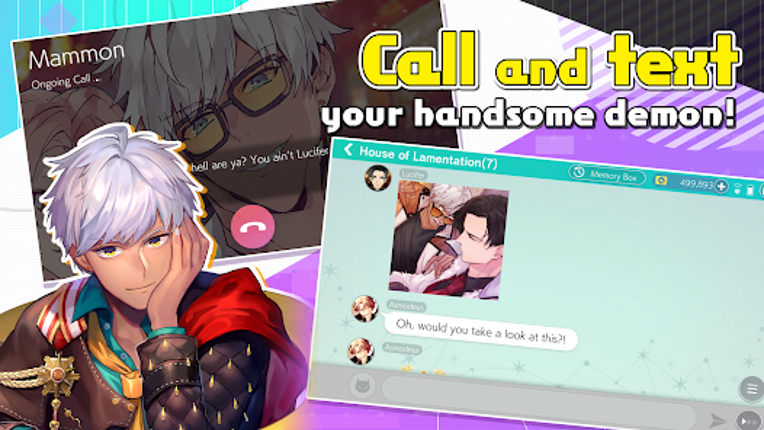 Obey Me! Anime Otome Sim Game screenshot