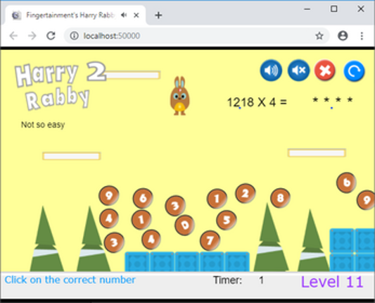 HarryRabby2 Multiplication with 2 Decimals FREE Image