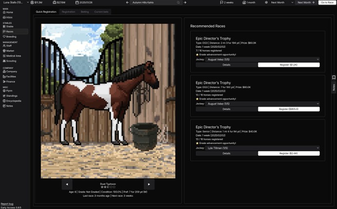 Horse Racing Manager screenshot