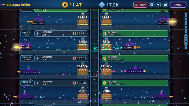 Idle Aqua Driller Image
