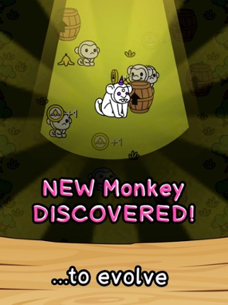 Monkey Evolution Merge Image