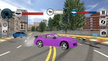 Real City Highway Car Racing Image