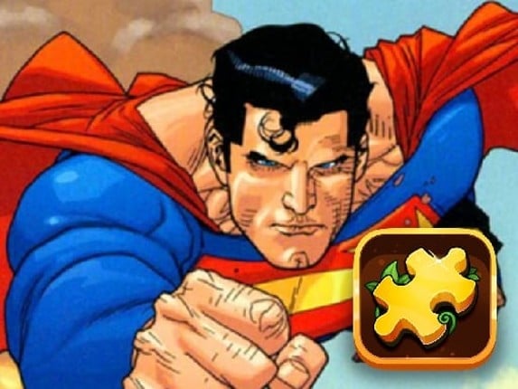 Superman Hero Jigsaw Challenge Game Cover