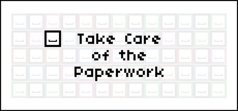 Take Care of the Paperwork Image