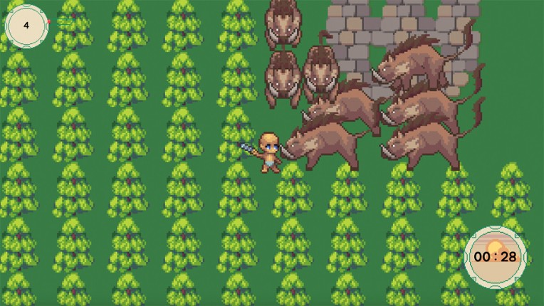 Wild boar survival screenshot