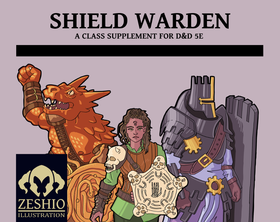 Games like Zeshio's Shield Warden (D&D 5E Homebrew)
