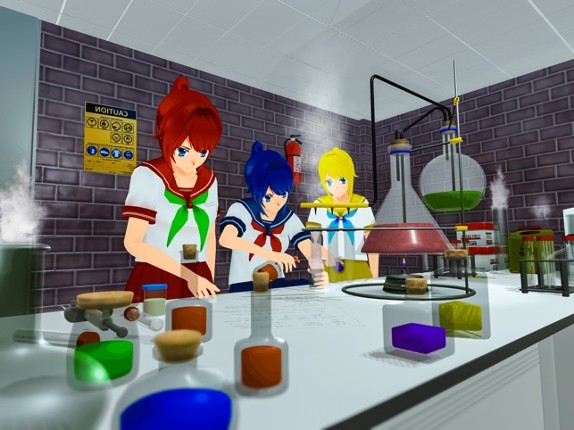 Anime High School Girl Game screenshot