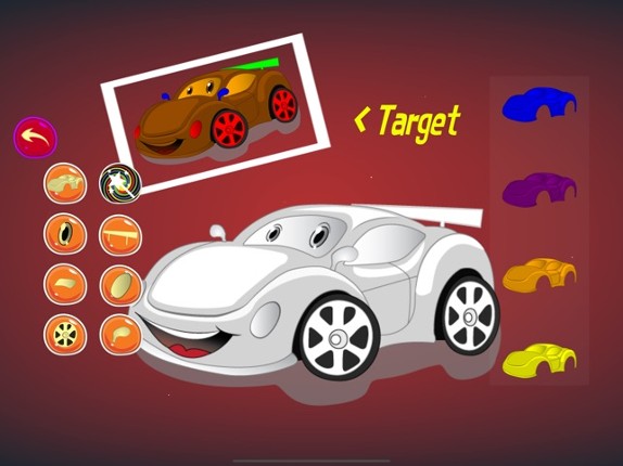Car Coloring Salon Image