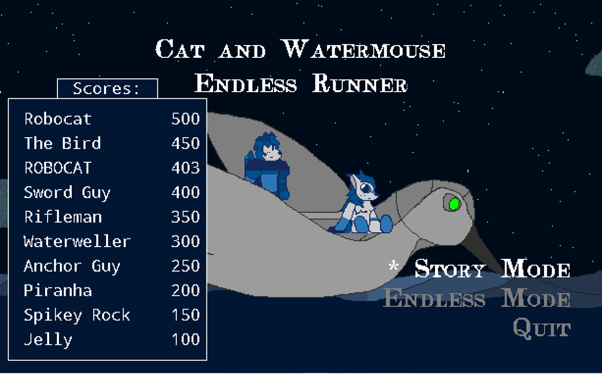 Games like Cat and Watermouse