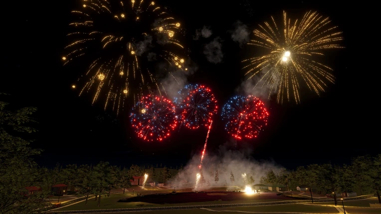 Fireworks Show Simulator screenshot