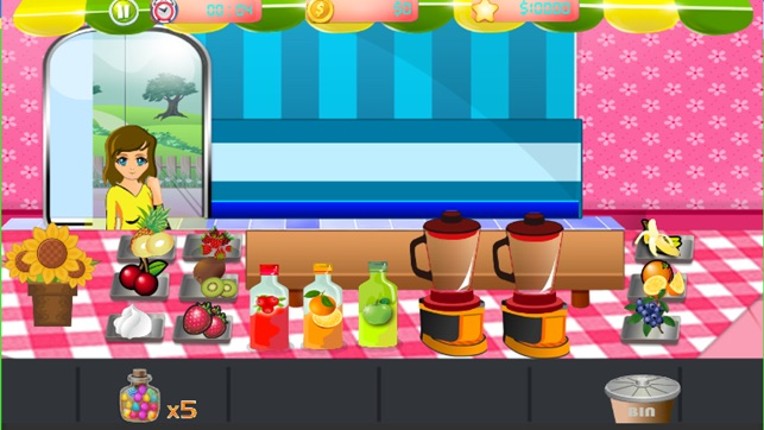 Fruit juice drink menu maker - cooking game screenshot