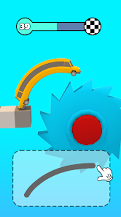 Car Climber: Draw Bridge 3D screenshot