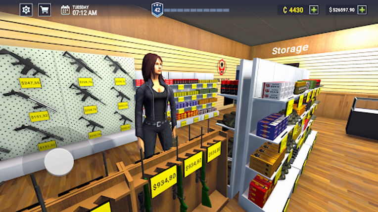 Gun Shop Simulator 3D Shooting screenshot